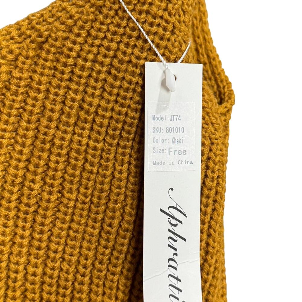 Women's Aphratti Knit Crop Tank Top - S/M - New With Tags - Picture 4 of 4